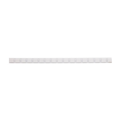8'L Dentil Molding in Polar White, view 3