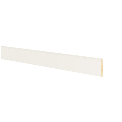 8'L Furniture Base Molding in Shell White
