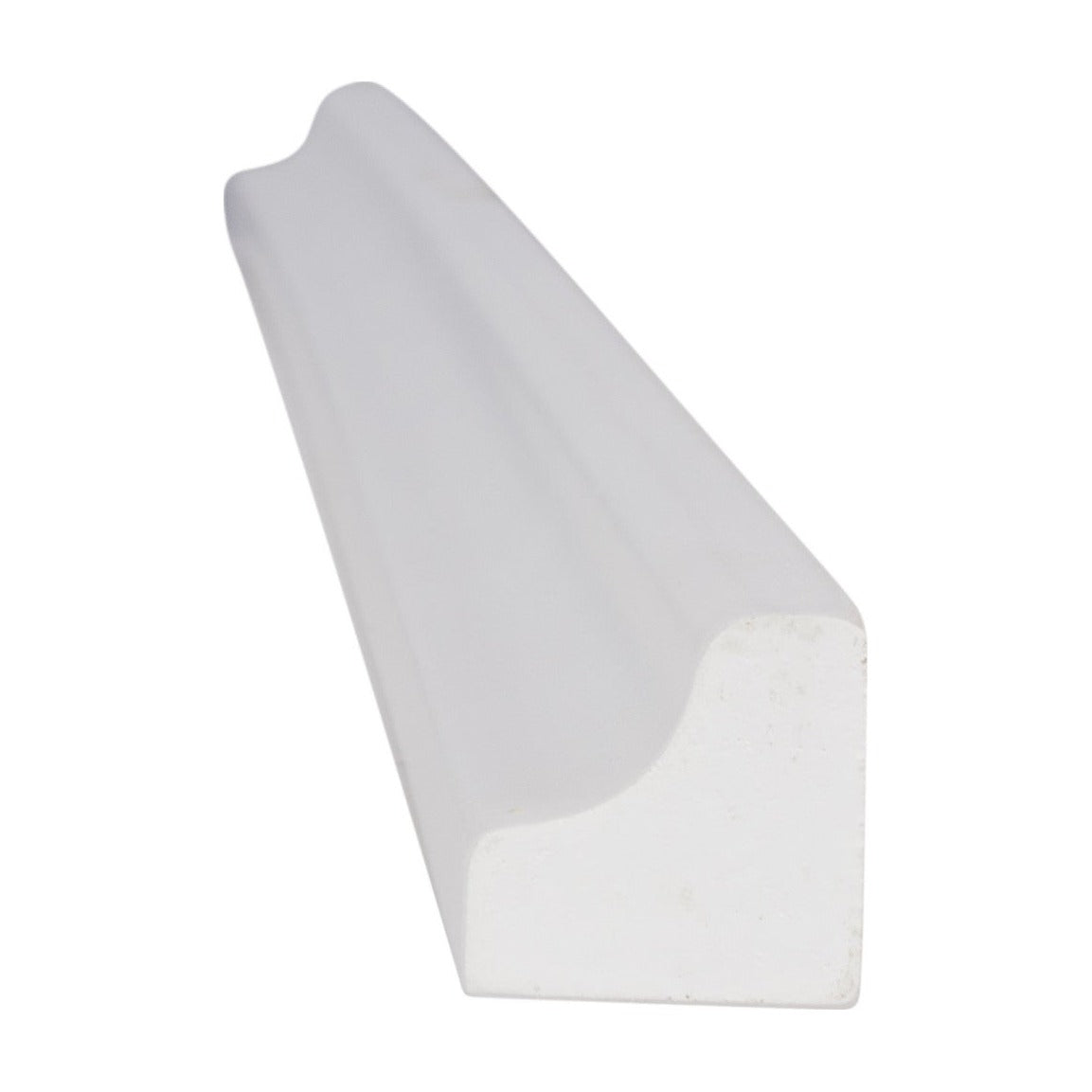 8'L Inside Corner Molding in Polar White, view 2