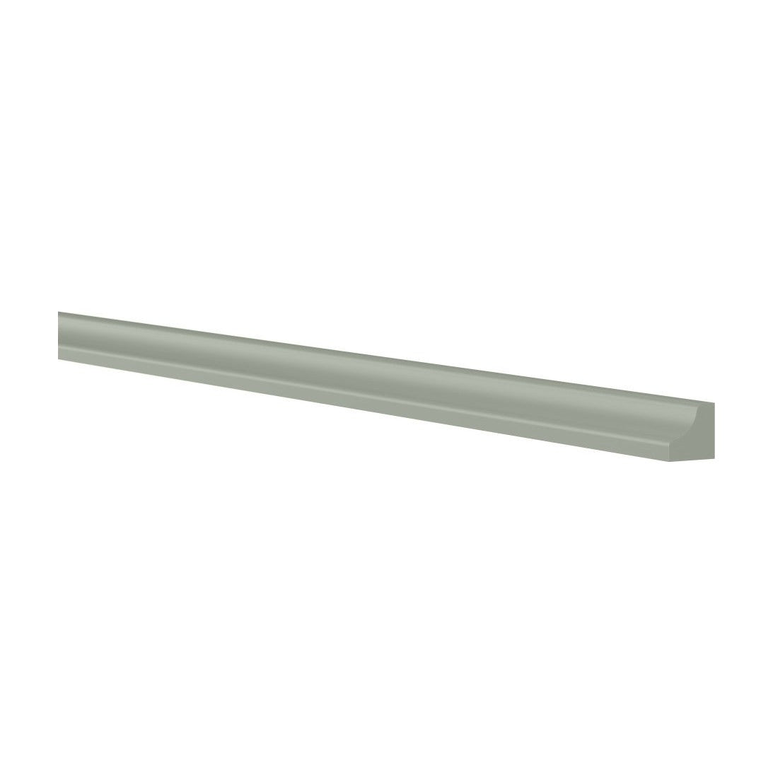8'L Inside Corner Molding in Sage Green
