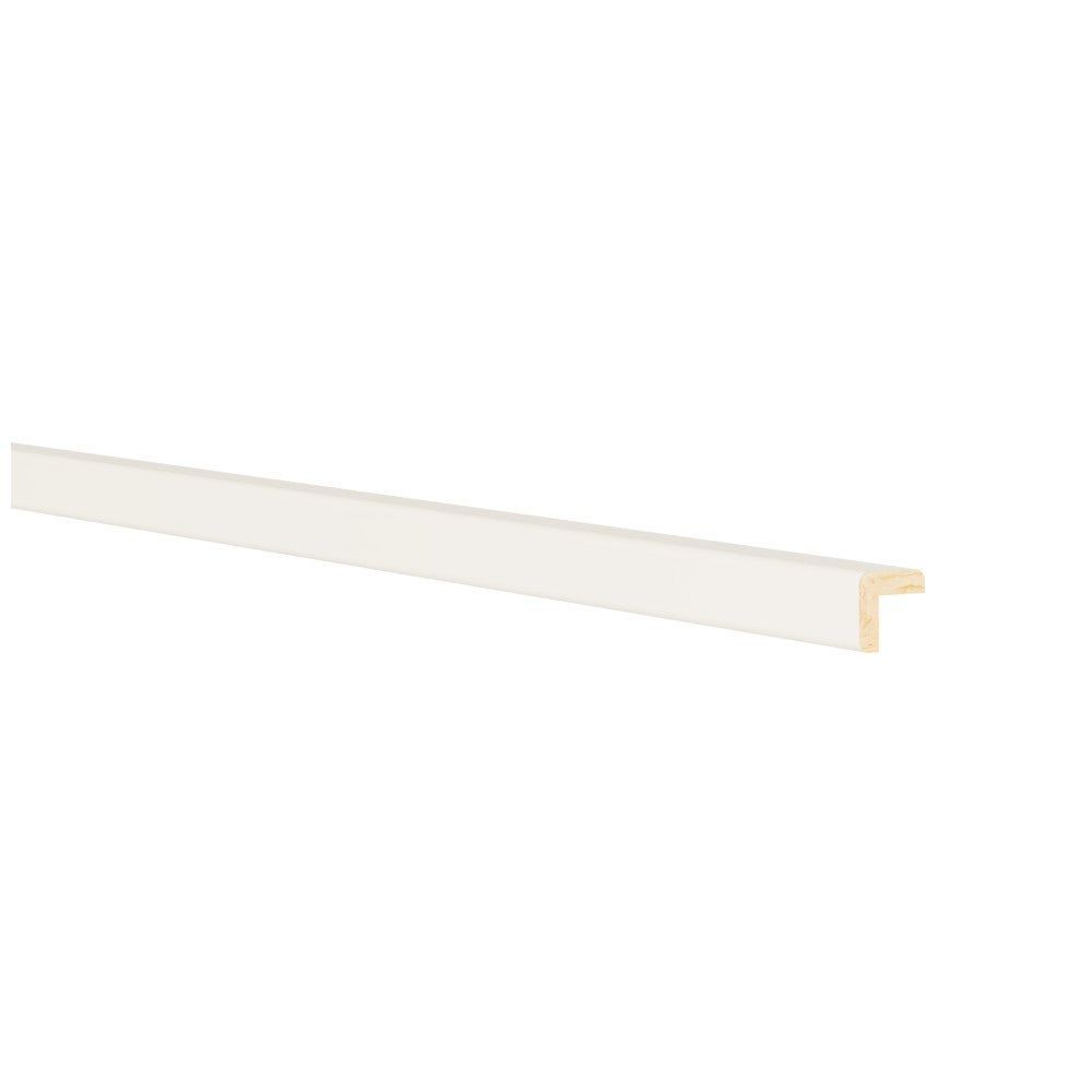 8'L Outside Corner Molding in Shell White