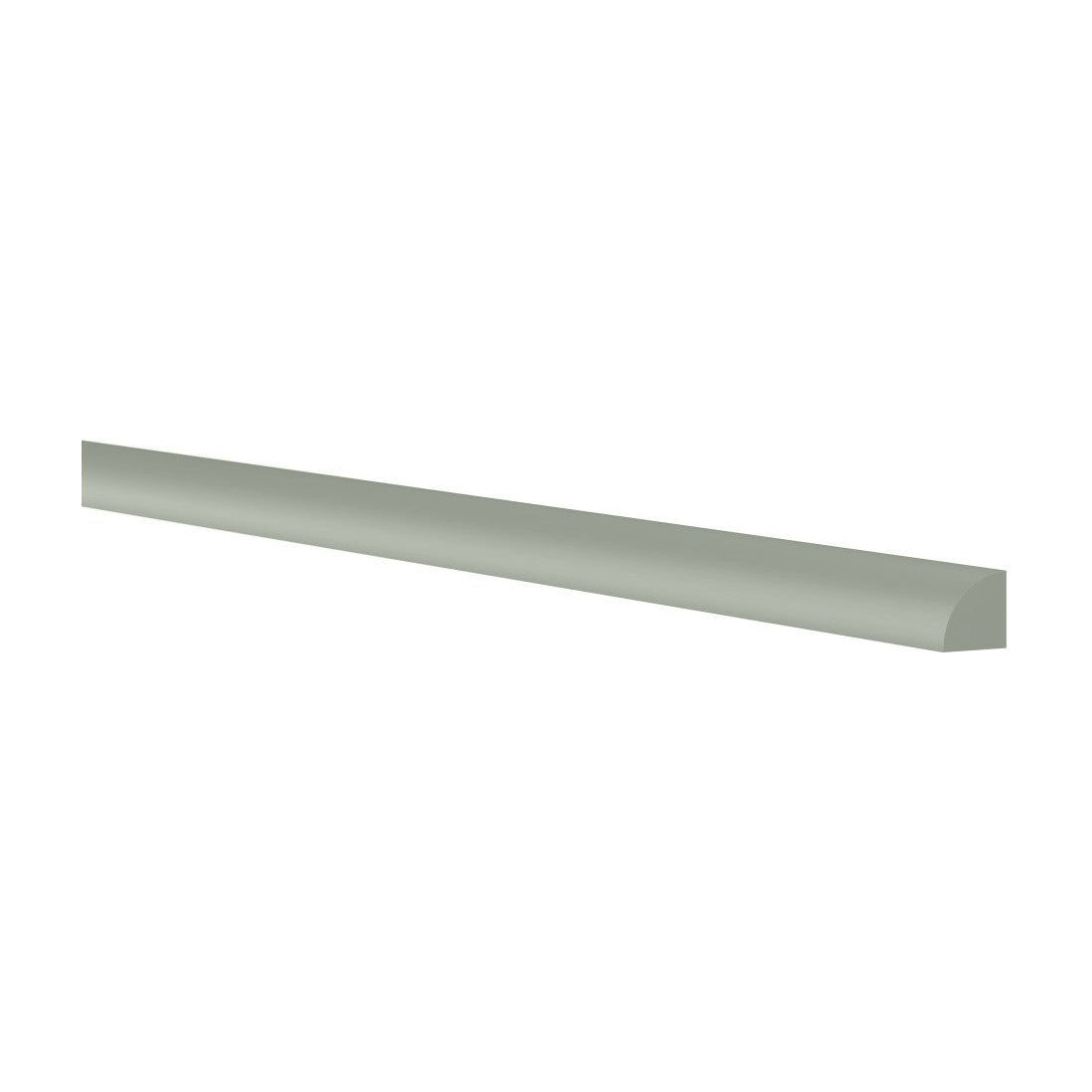 8'L Quarter Round Molding in Sage Green