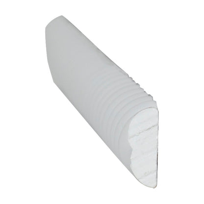 8'L Rope Molding in Polar White, view 2