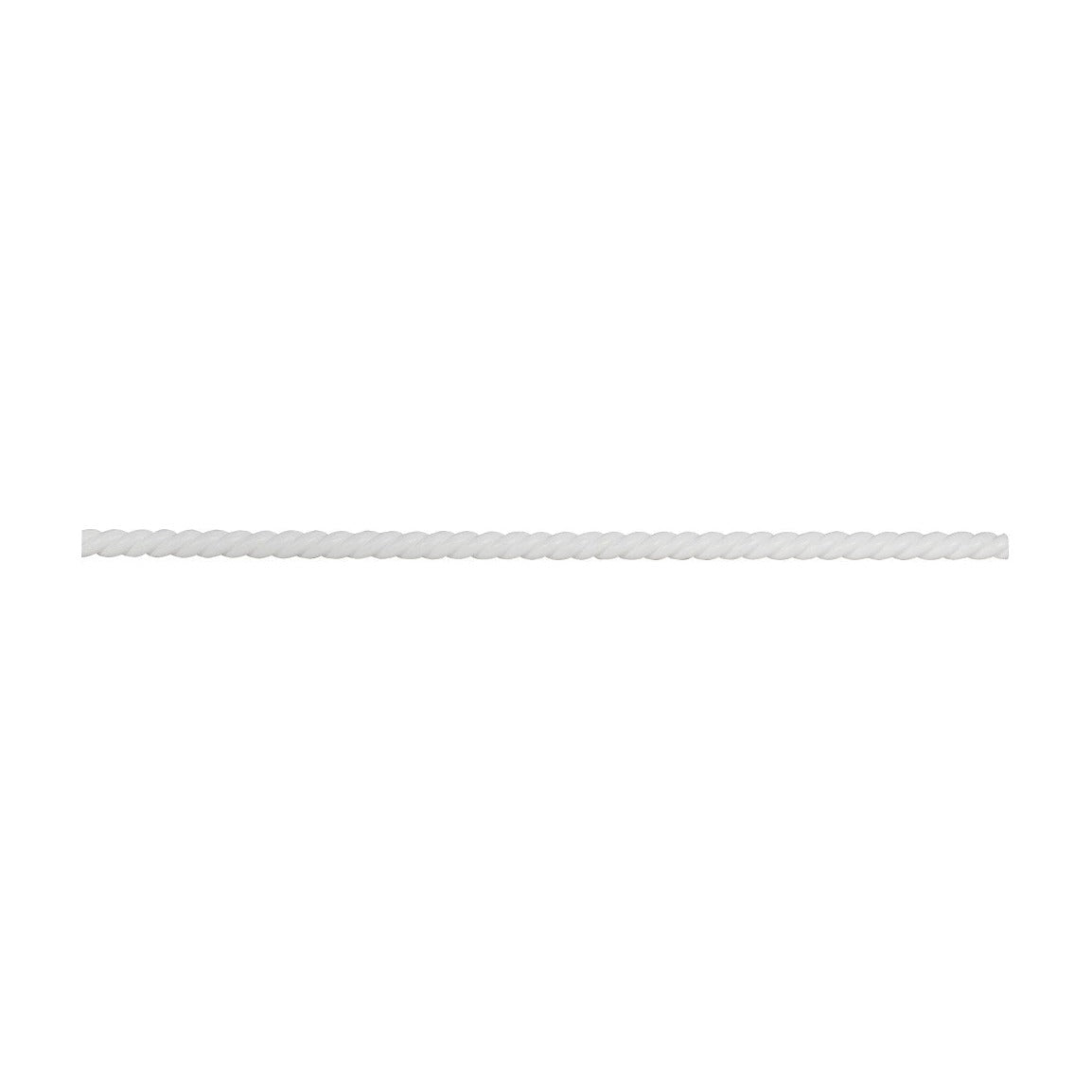 8'L Rope Molding in Polar White, view 3