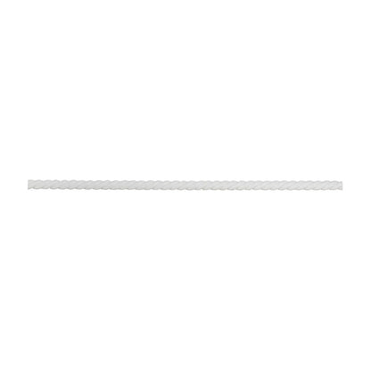 8'L Rope Molding in Polar White, view 3