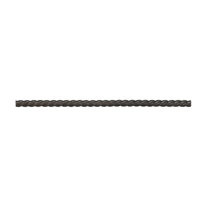 8'L Rope Molding in Slate, view 3