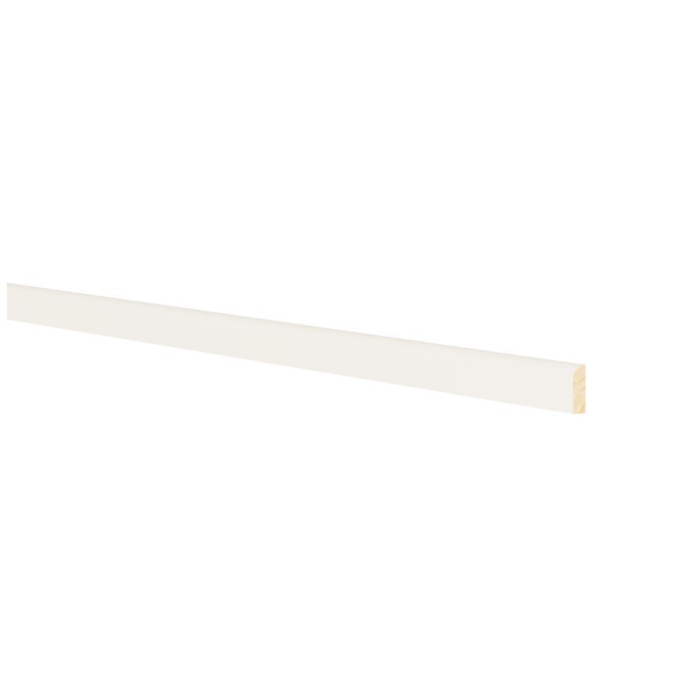 8'L Scribe Molding in Shell White
