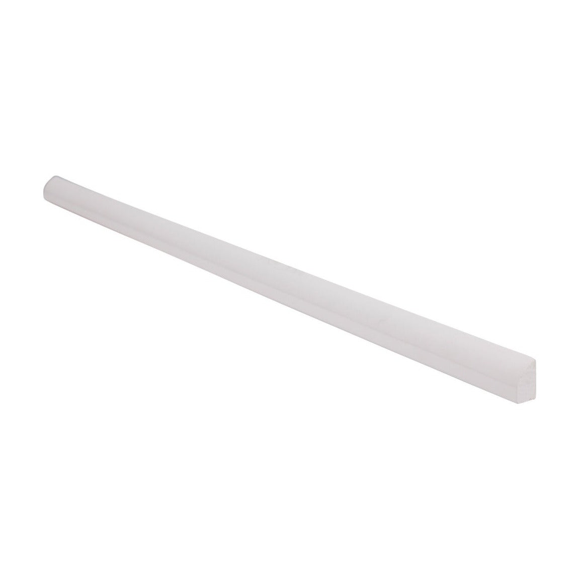 8'L Shoe Molding in Polar White