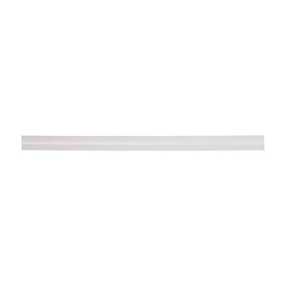 8'L Shoe Molding in Polar White, view 3