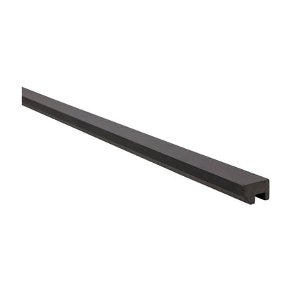 8'L Standard Light Rail Molding in Espresso