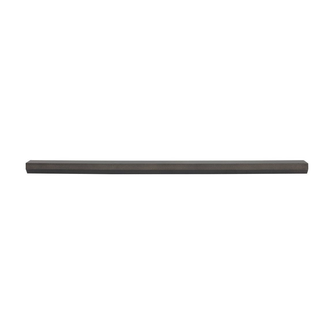 8'L Standard Light Rail Molding in Slate, view 3