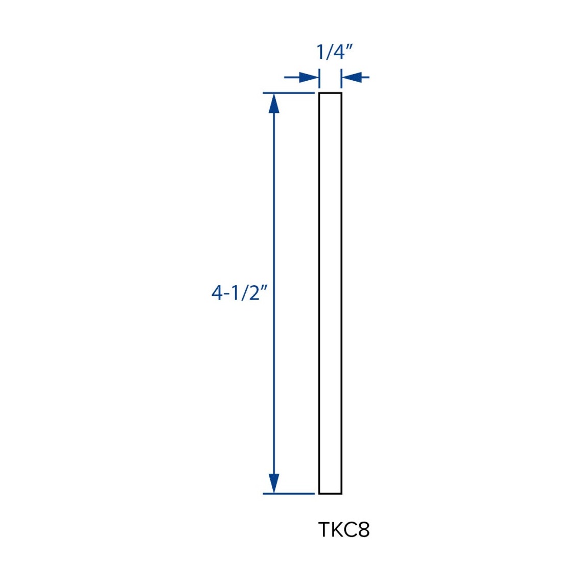 8'L Toe Kick Cover in Pebble Grey, view 4