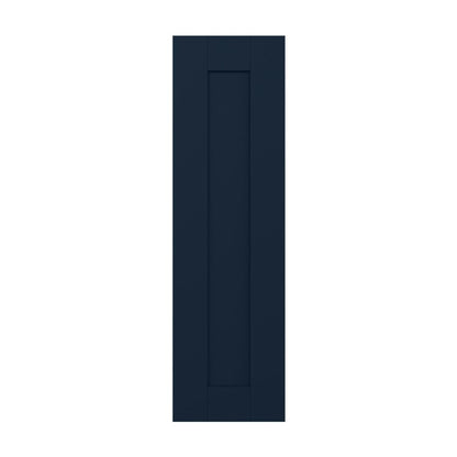 9"W Base Cabinet Door with No Hinge Bore in Catalina Nautical Blue