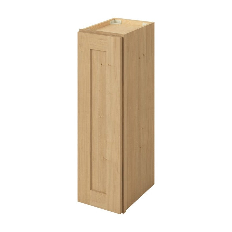 9"W x 30"H Wall Cabinet with Single Door and Two Shelves in Catalina Sandstone
