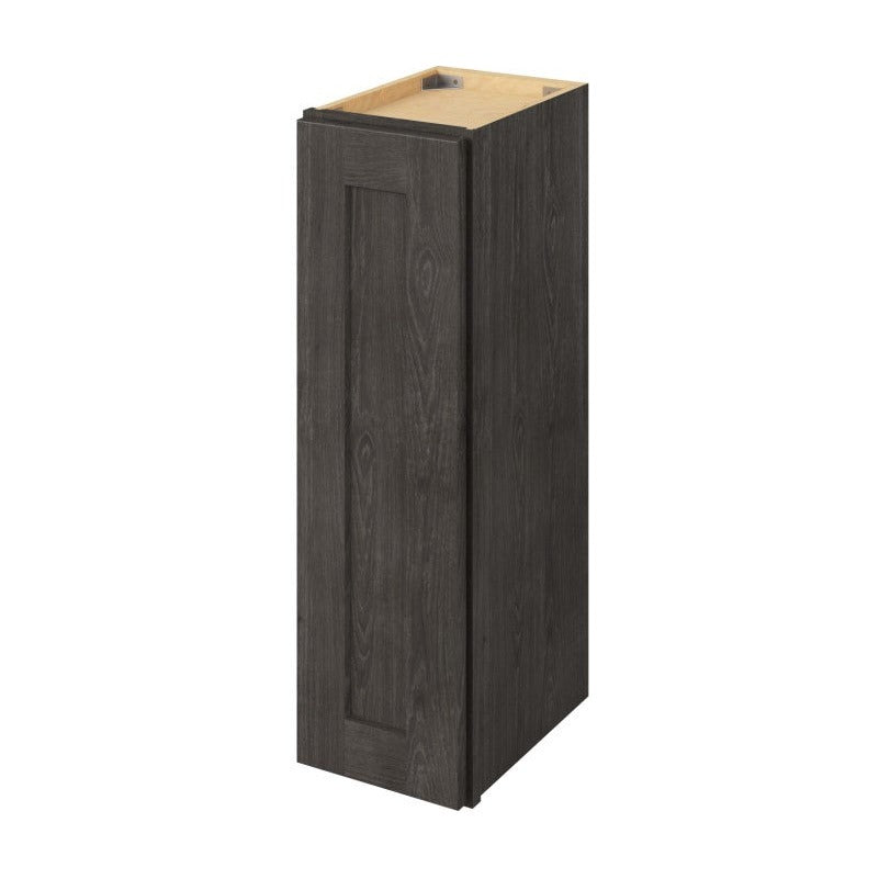 9"W x 30"H Wall Cabinet with Single Door and Two Shelves in Catalina Slate