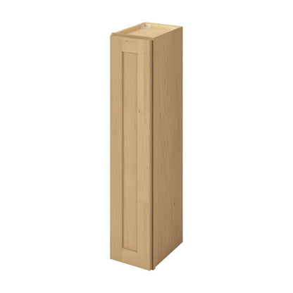 9"W x 42"H Wall Cabinet with Single Door and Three Shelves in Catalina Sandstone