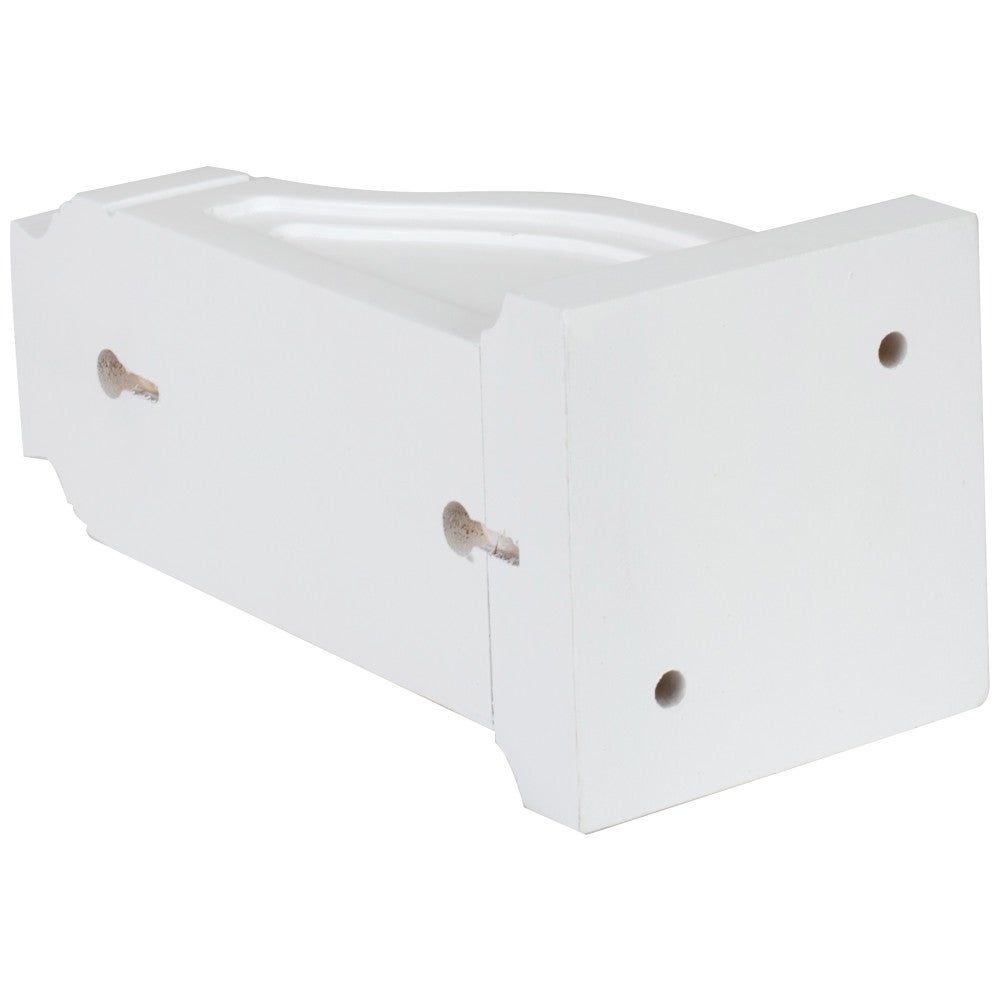 basic Corbel in Polar White, view 3