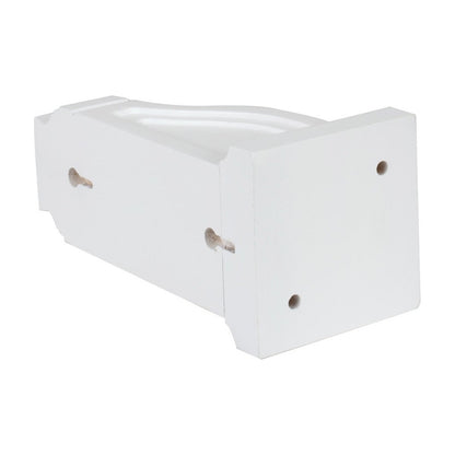 basic Corbel in Polar White, view 3