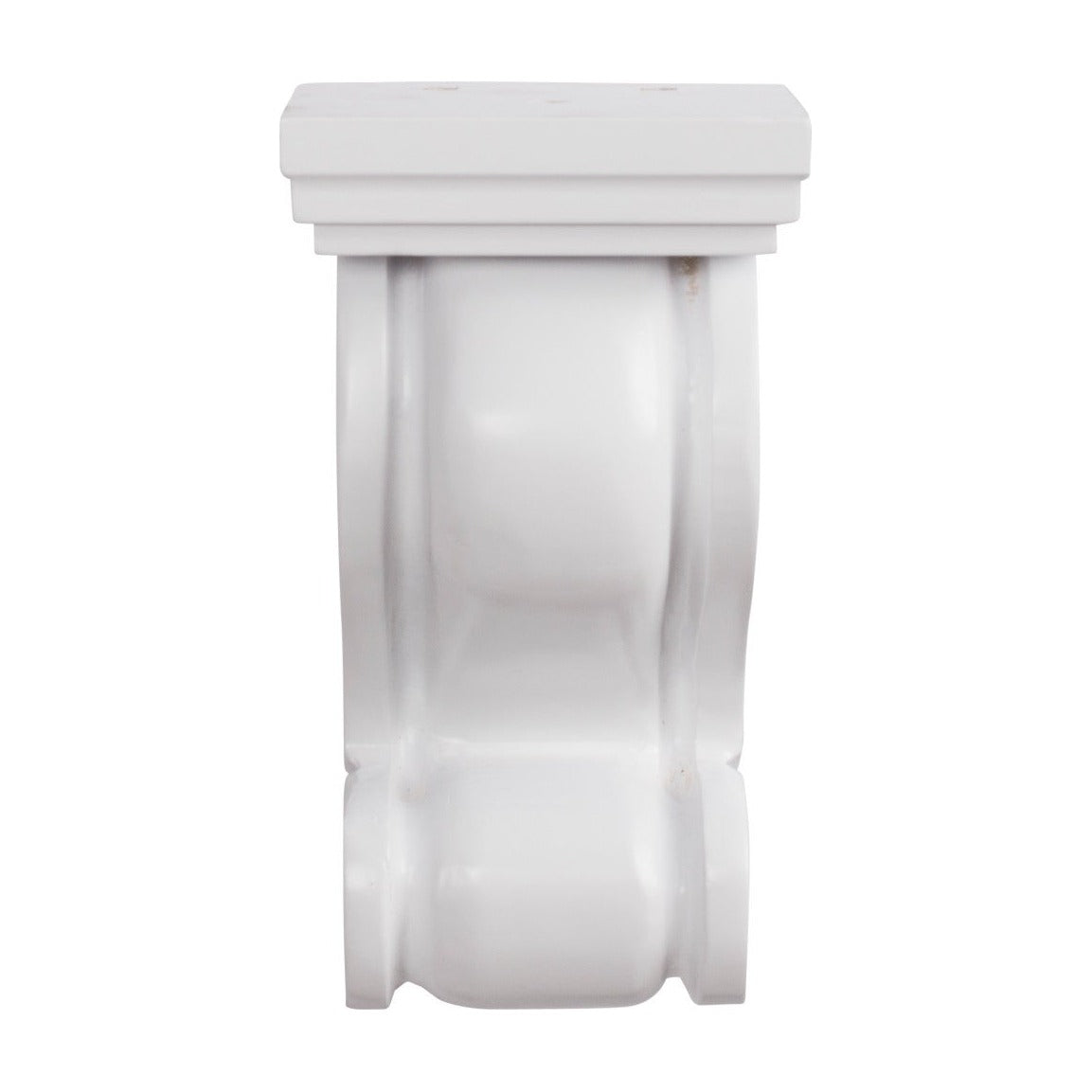 classic Scroll Corbel in Polar White, view 2