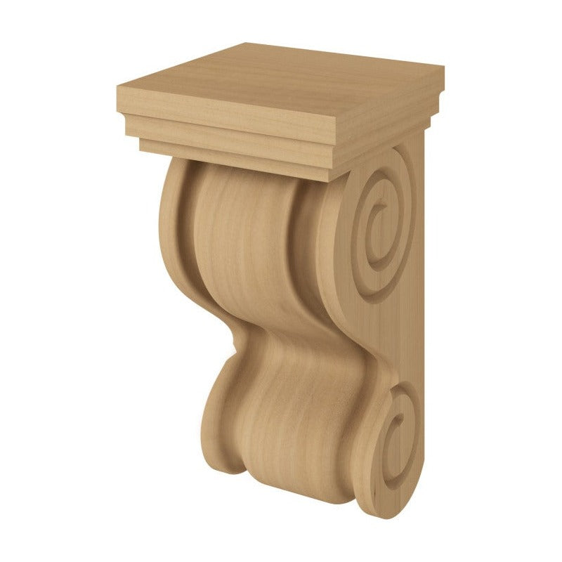 classic Scroll Corbel in Sandstone