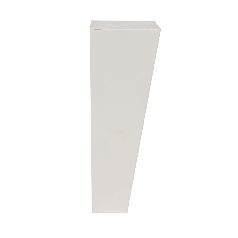 half Tapered Foot in Polar White, view 2