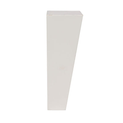 half Tapered Foot in Polar White, view 2