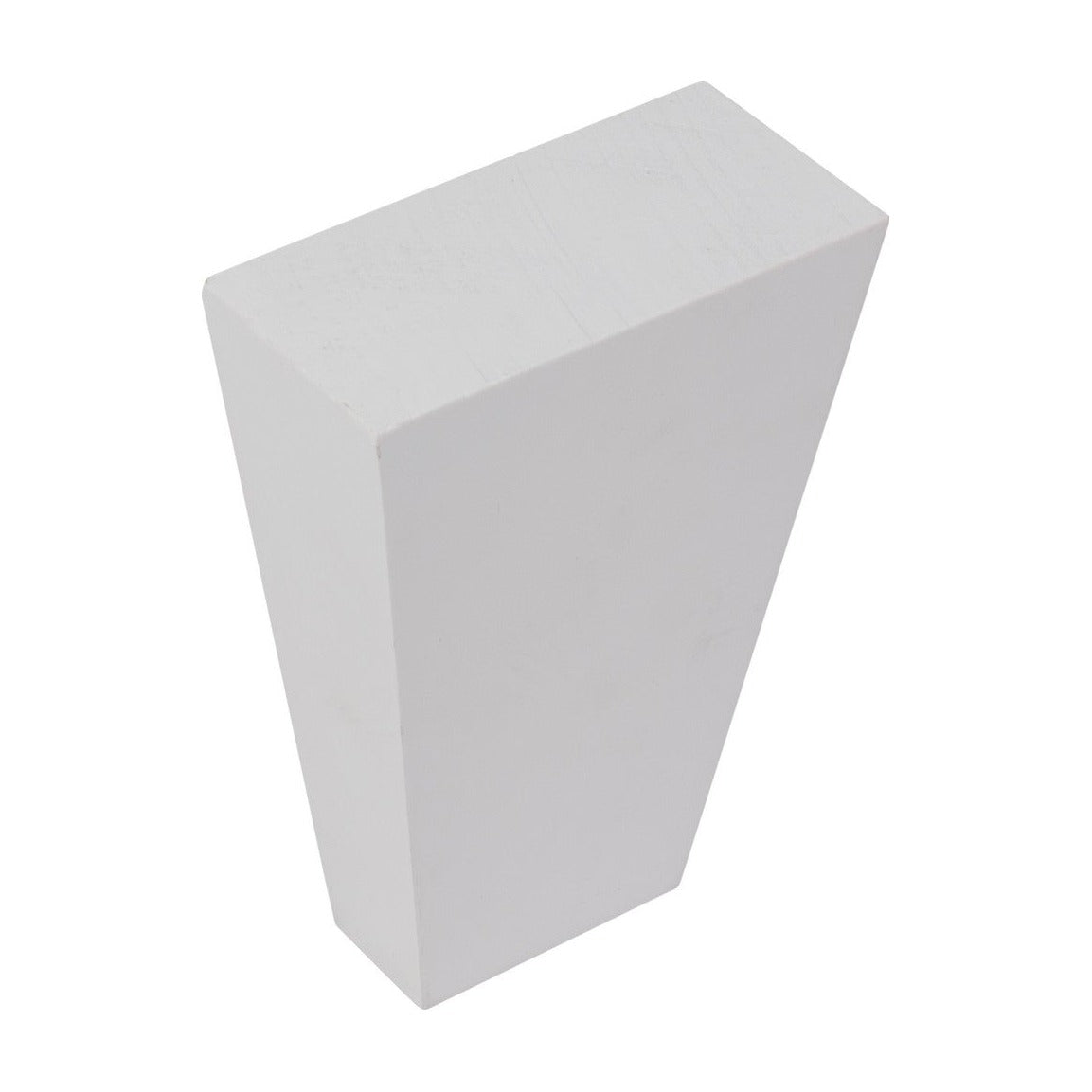 half Tapered Foot in Polar White, view 3