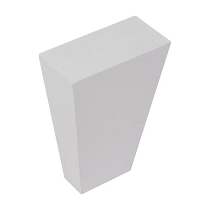 half Tapered Foot in Polar White, view 3