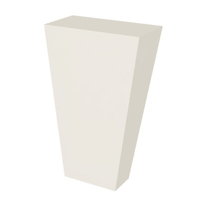 half Tapered Foot in Shell White