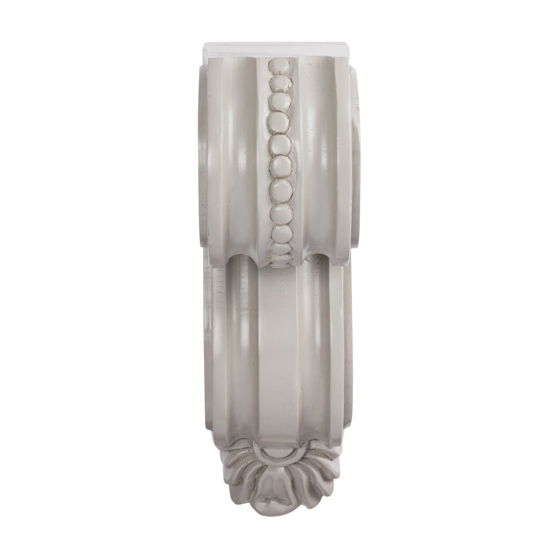 large Classic Scroll Corbel in Pebble Grey, view 2