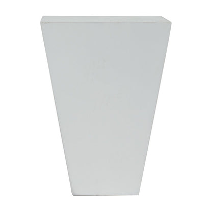 tapered Foot in Polar White