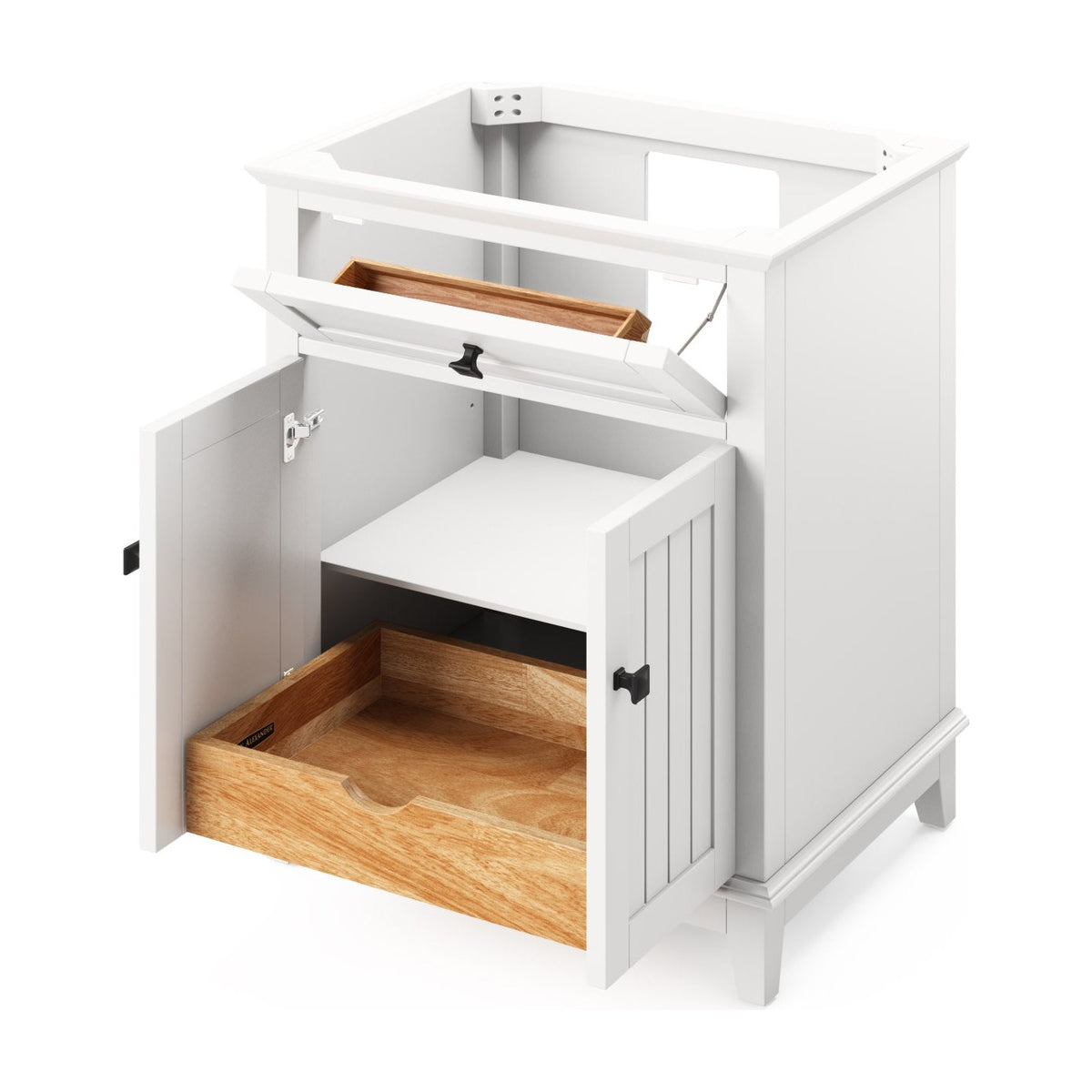Savino 30" Single Bowl Freestanding Bathroom Vanity, alternate view