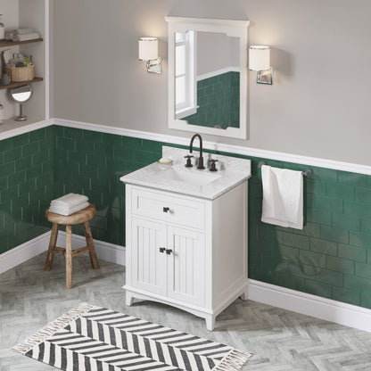 Savino 30" Single Bowl Freestanding Bathroom Vanity, alternate view