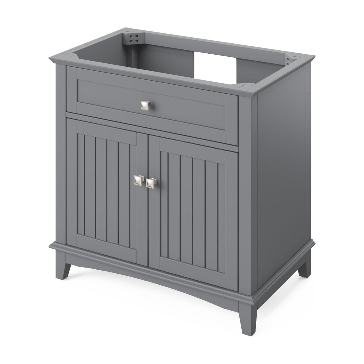 Savino 36" Single Bowl Freestanding Bathroom Vanity, Grey