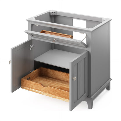 Savino 36" Single Bowl Freestanding Bathroom Vanity, alternate view