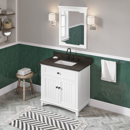 Savino 36" Single Bowl Freestanding Bathroom Vanity, alternate view