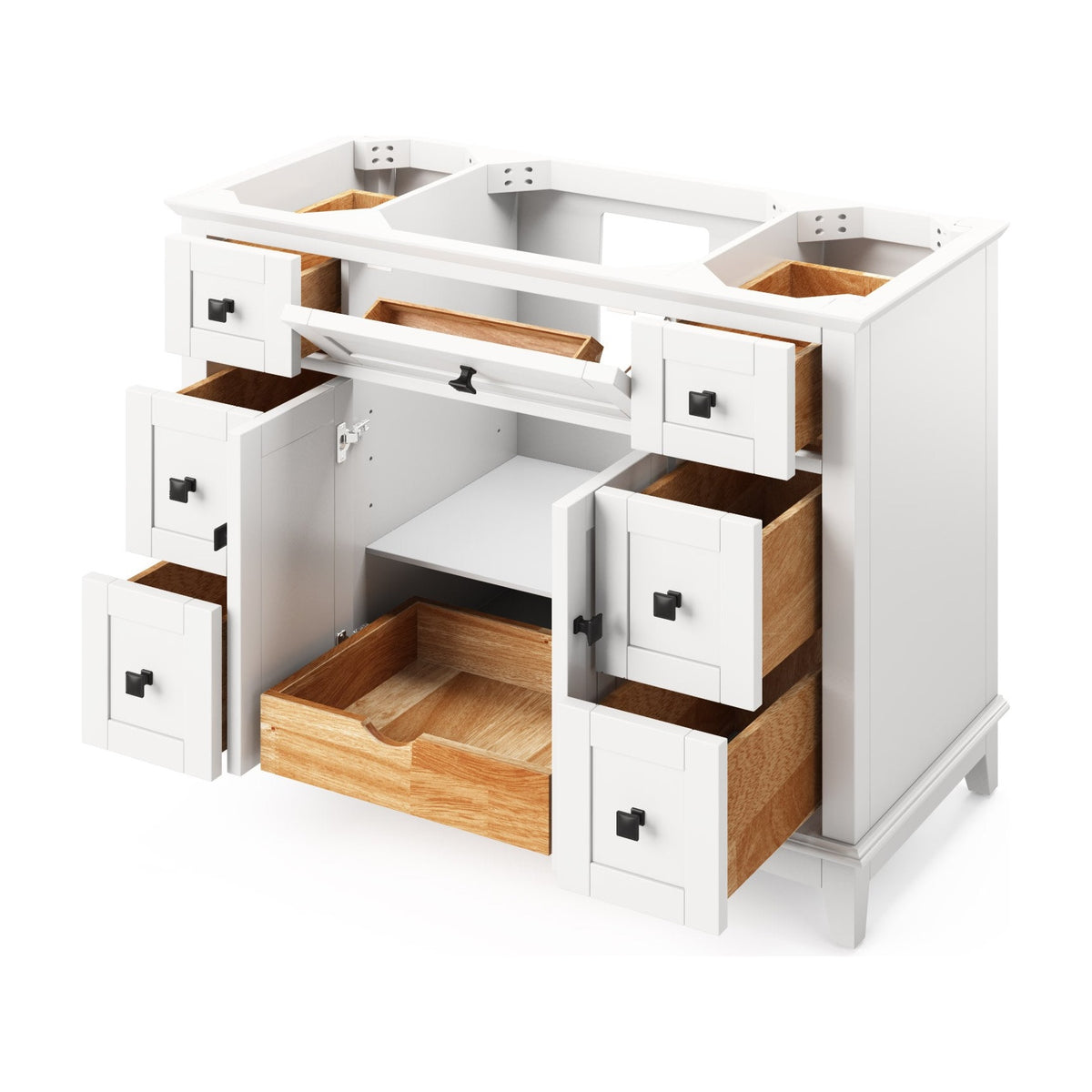 Savino 48" Single Bowl Freestanding Bathroom Vanity, alternate view
