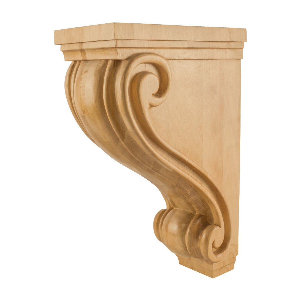Scrolled Wood Corbel, 9-1/2" x 16" x 24"