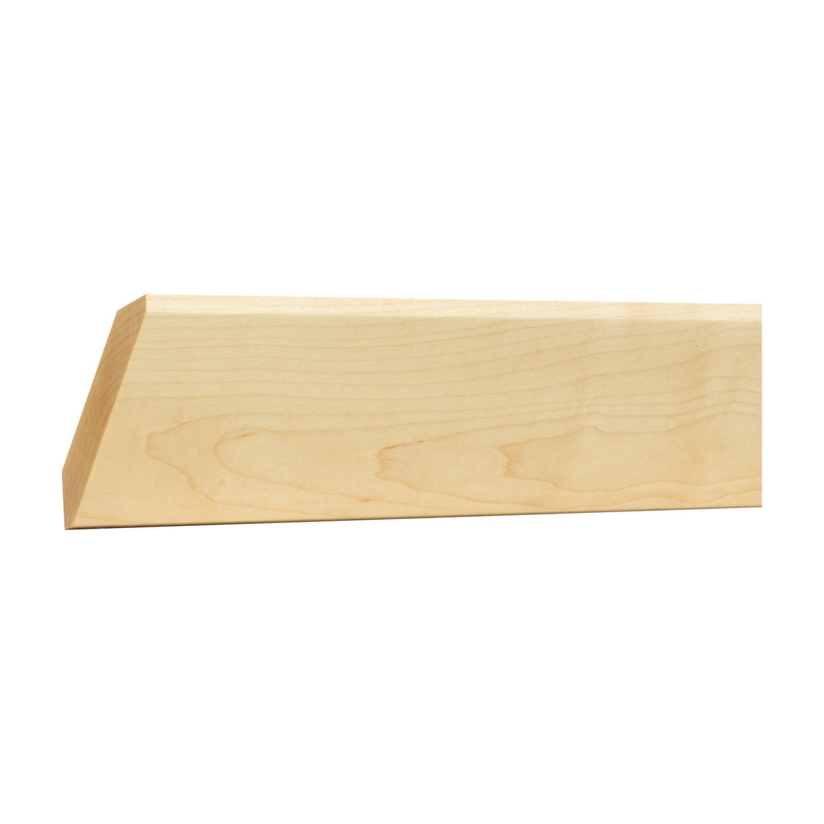 Shaker Beveled Edge Moulding, 4" x 3/4" x 8 ft stick