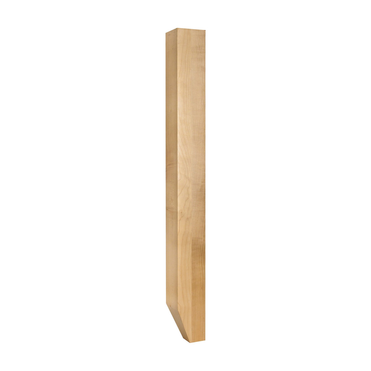 Shaker Wood Post with Tapered Foot, 3-1/2" x 3-1/2" x 35-1/2"