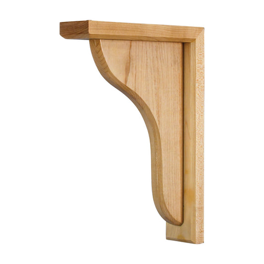 Simple Wood Bar Bracket, 2" x 7-1/2" x 10-1/2"