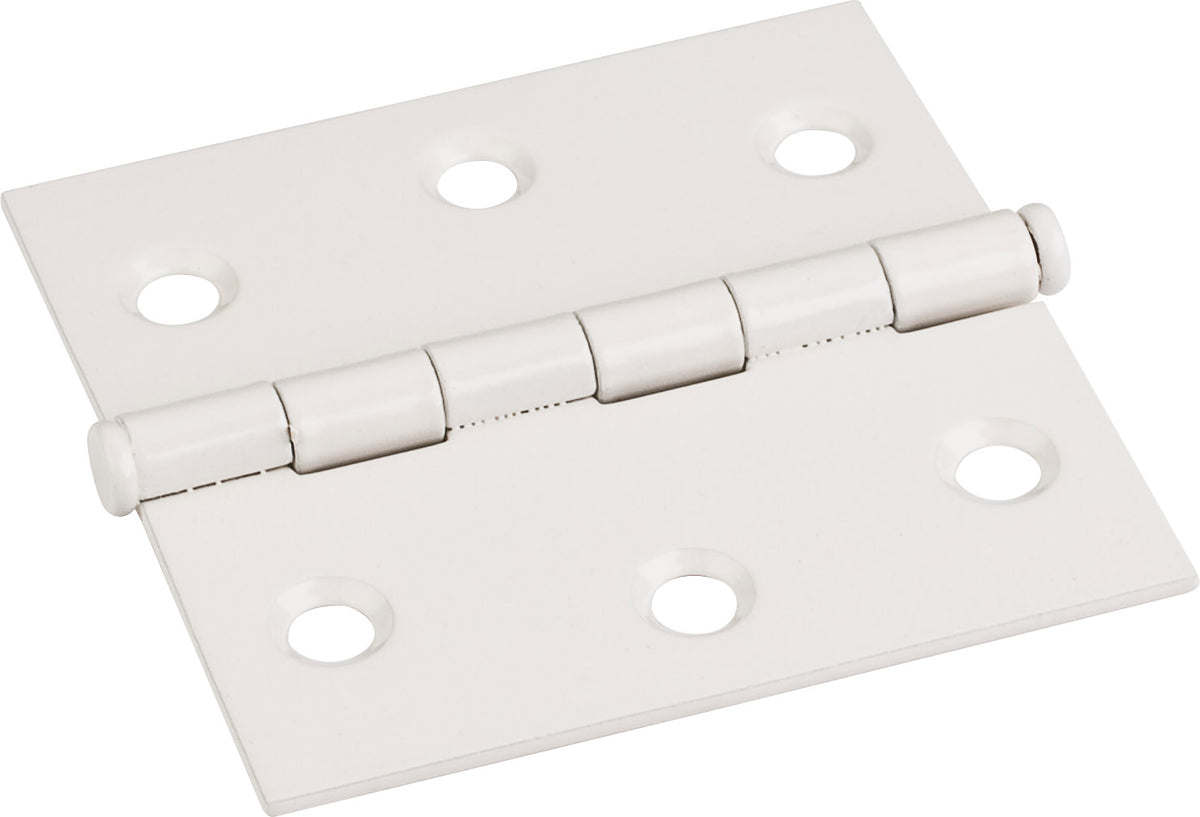 Single Full Swaged Butt Hinge, 2-1/2" x 2-1/2", Almond