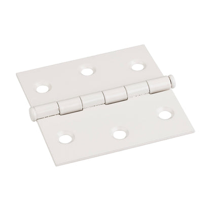Single Full Swaged Butt Hinge, 2-1/2" x 2-1/2", Almond