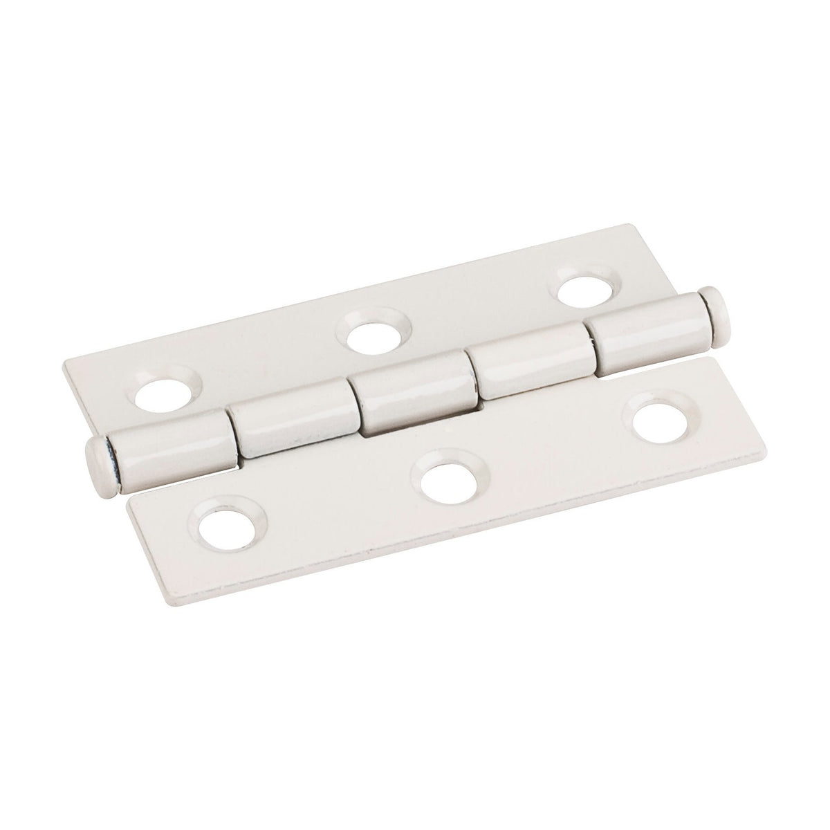 Single Half Swaged Butt Hinge, 2-1/2", Almond
