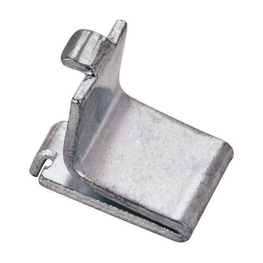 Single-Track Shelf Clip in Zinc