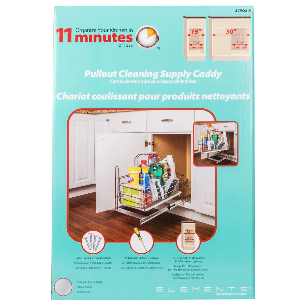 Siona Cleaning Supply Caddy Pullout
