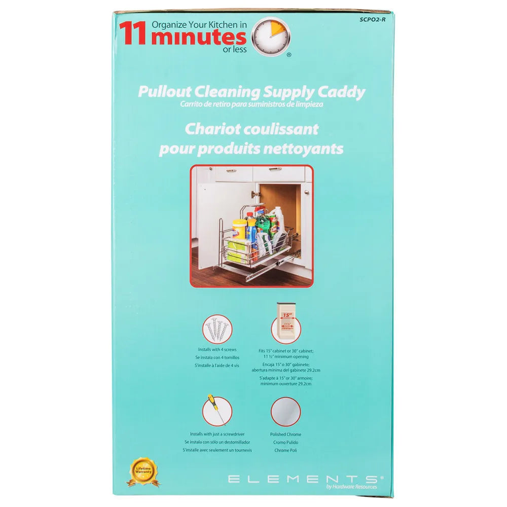 Siona Cleaning Supply Caddy Pullout