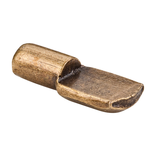 Spoon Shelf Support in Brushed Antique Brass