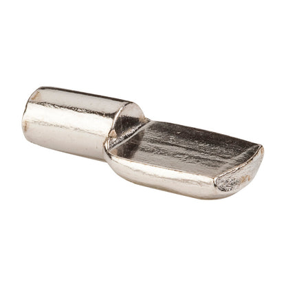 Spoon Shelf Support, 5 mm, Bright Nickel, Box of 1,000 (Full Carton)