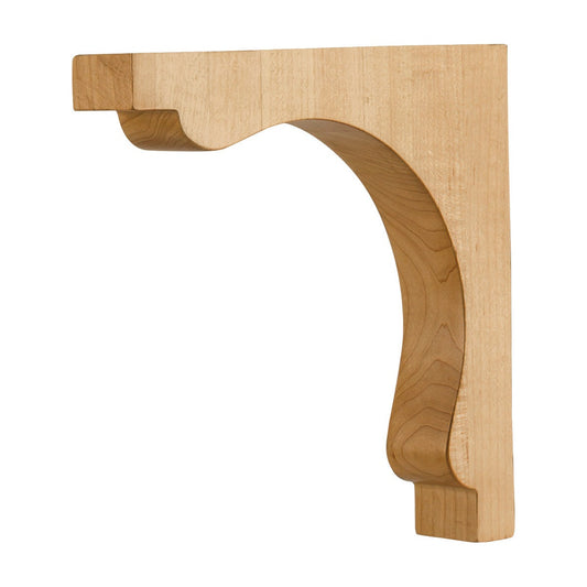 Square End Wood Corbel, 1-1/4" x 7" x 7"